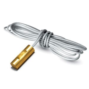 A/AN-BC-PM-20'Z Automation Components Inc (ACI) 10,000 Ohm Thermistor w/11K Shunt, Pipe Mount, Brass, 20' Zip Cable 141082