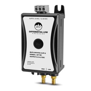 A/MLP2-D25-W-U-A-A-0P Automation Components Inc (ACI) Differential Pressure, Panel Mount, 0.25 inWC, UniDirectional, +/- 0.5% FSO, 4-20mA 142807