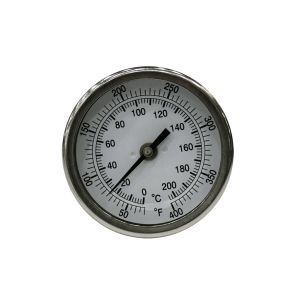 Vilter 1467F, Thermometer 50/400F BI-METAL 1/2