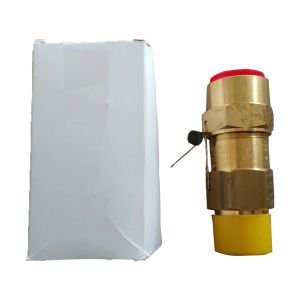 Henry 52 series brass pressure relief valve with box.
