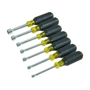631M, Klein Tools, Nut Drivers, Magnetic Tip, Hollow Shaft 7-pc, 3/16-1/2
