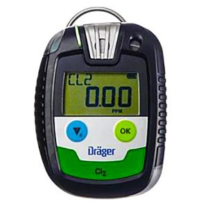 8326352 Draeger Pac 8000 Chlorine (CL2) Portable Single Gas Detector