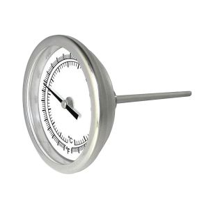 B5B6-PP PIC Bi-Metal Thermometer 5"  Dial, 6"  Stem, 50-400 °F