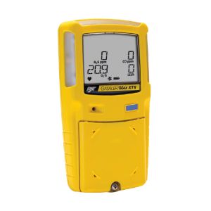 Front image of BW-GAMXTII BW GasAlert Max XT II 4-Gas Portable Gas Detector.