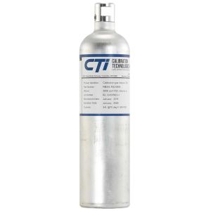RB34L-NO2/5 CTI Certified Calibration Gas C10 Valve 34L 5 PPM NO2 Balanced in Air