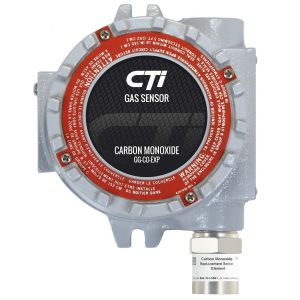 GG-CO-200 CTI Gas Sensor Carbon Monoxide 0-200 PPM 4-20 mA Output, Rugged Temperature Controlled