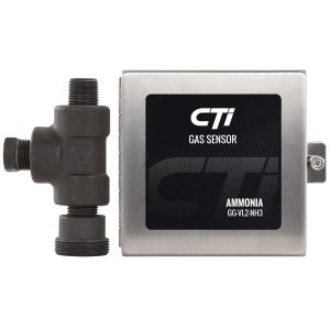 GG-VL2-NH3 CTI Gas Sensor Vent Line Catalytic-bead Ammonia 0-1% 4/20 mA Output includes Mounting Kit