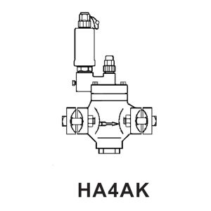 HA4AK-ACT Hansen Reseating Relief Pressure Regulator - Diagram Image of HA4AK
