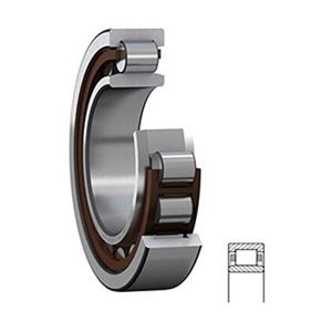 NU 2307 ECP/C3 SKF Cylindrical Bearing, 35mm Bore 80mm OD 31 WID RBEC 1