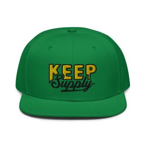 Keep Supply Kelly Green Snapback Hat