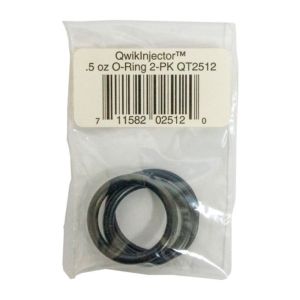 QT2512 QwikInjector® Replacement O Rings for 0.5 oz QwikInjector® (2 per bag)